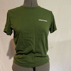 Vintage Green A&F tee shirt